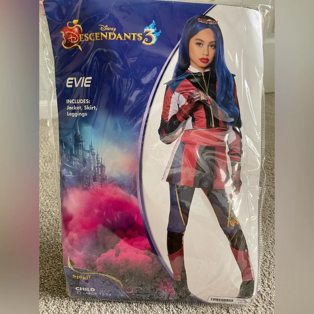 Disney Descendants 3 Evie Child Size Large 12-14 Halloween Costume